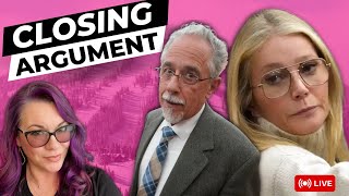 LIVE Gwyneth Paltrow Ski Crash Trial | Closing Arguments Day 8