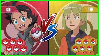 Pokémon Battle Pedia: Goh Vs Trip