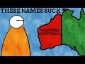 Australia Sucks At Naming Things