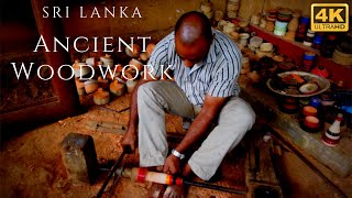 Ancient Woodworking Techniques Sri Lanka 4k