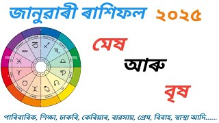 Brish Rakhi fol January 2025 । Mesh Rashi January 2025 | Mesh Rashi 2024 Assamese