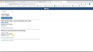"How to" check for course deadline dates/details
