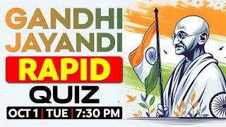 CLASS 5 | GANDHI JAYANDI RAPID QUIZ | EXAM WINNER CLASS 5