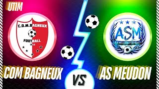 ⚪️COM BAGNEUX    VS 🔵AS MEUDON U11M ( championnat)