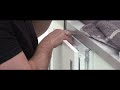 how to install your aeg fridge built under installation