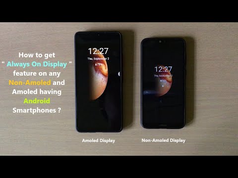 ¿Cómo obtener la función "Siempre en pantalla" en cualquier teléfono inteligente Android que no sea Amoled y Amoled?