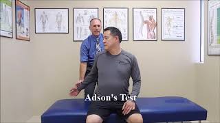 Adson's Test