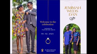 Jemimah weds Daniel- Live SDA Church Gloryland,NBO