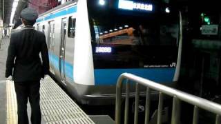 2009/12/31　普通列車(E233系)発車(2)@蒲田駅