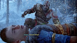 Kratos Loses Control And Almost Kills His Son - God of War Ragnarok (PS5) 2022