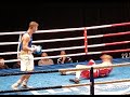 Masters Boxing Cruiserweight EM under 40y German vs Italia KO