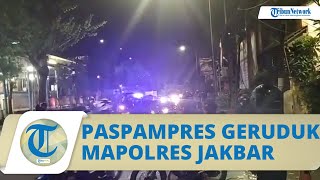 Puluhan Paspamres Geruduk Mapolres Jakarta Barat, Buntut Cekcok di Sekat PPKM Darurat