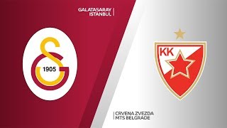 Galatasaray Istanbul - Crvena Zvezda mts Belgrade Highlights | 7DAYS EuroCup, RS Round 10