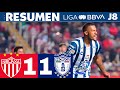 Necaxa 1-1 Pachuca, los Tuzos arrebatan el empate en Aguascalientes / J8 CL24