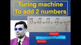 Turing machine to add 2 numbers