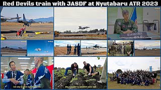 Red Devils train with JASDF at Nyutabaru ATR 2023