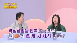 100명 중 8명만 지속 가능?! 작심삼일을 반복하는 원인 유쾌한 상담소(sangdamso) 28회 | JTBC 220517 방송