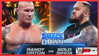 WWE Smackdown 19 January 2024 Randy Orton vs Solo Sikoa Full Match | wwe 2k23  Smackdown match today