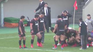 20161106　早稲田大学　VS　帝京大学　2