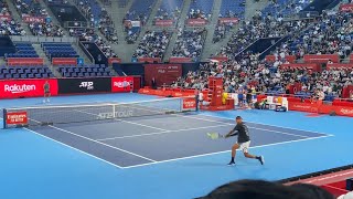 Nick Kyrgios \u0026 Thanasi Kokkinakis | Court Level Practice - Tokyo 2022 [4K 60fps] 楽天オープンテニス キリオス