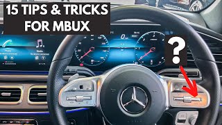 15 MBUX Tips & Tricks you MUST KNOW for your Mercedes Benz!