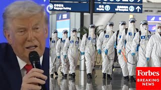 Trump Recalls COVID Pandemic: 'When I Heard The Word Pandemic, I Said, Oh That's An Ancient Problem'