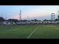 bcu marching wildcats band camp practice