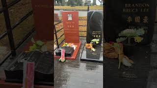 Bruce Lee Brandon Lee Grave seattle