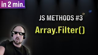 JS Methods #3 | array.filter functions | in 2 min!