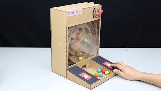 Wow! DIY Amazing Gumball Machine from Cardboard