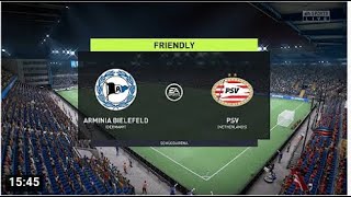 PSV vs Arminia, Club Friendlies International Match 2022