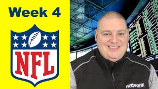 Sunday Free NFL Week 4 Betting Picks & Predictions - 10/2/22 l Picks & Parlays