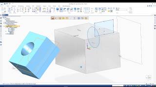 Creating Ref Planes in Siemens Solid Edge (tutorial)