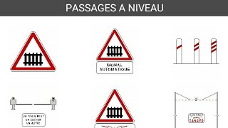 LES PANNEAUX DE PASSAGES A NIVEAU