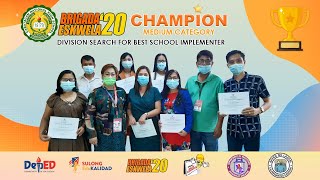 Cabatacan NHS Brigada Eskwela 2020 Champion AVP