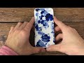 【momo魔膜】iphone 7 花系列彩繪膜 水墨花