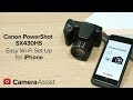 Connect your Canon PowerShot SX430IS to your iPhone via Wi-Fi