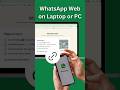 Link WhatsApp to PC Fast! (2025 Guide)