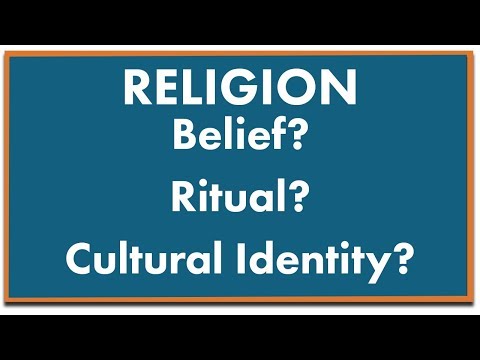 What does it mean to be part of a religion?