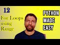 For Loops Using Range in Python