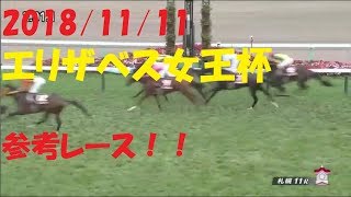 【2018/11/11】エリザベス女王杯　参考レース