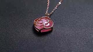 Rose Opal Necklace