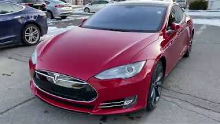 2013 Tesla Model S P85 Performance fully loaded 106k