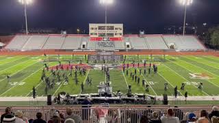 Clarksville High School Marching Band - APSU MSMI Finals Performance - House of Poe 10/21/23