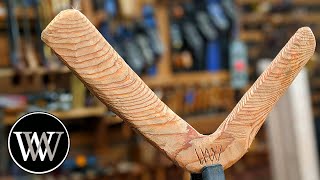 Whittling a Boomerang