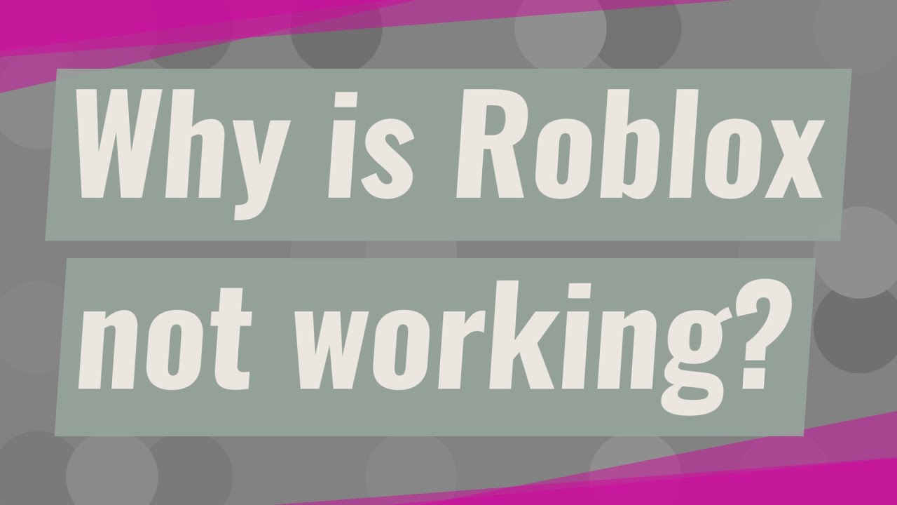 Why Is Roblox Not Working 2025 Lola Reese Why Is Roblox Not Working 2025 Lola Reese