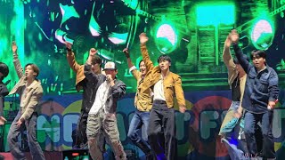 [Fancam] Ateez 에이티즈 Bouncy with live band at Grand Mint Festival in Seoul