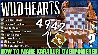 This is GAME BREAKING - Best Karakuri Only Build - Skills Guide - Highest Damage - Wild Hearts!