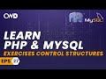 Exercises Control Structures | PHP for beginners | Learn PHP | PHP Programming | Learn PHP in 2020