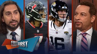 AFC South: Texans outlast the Prince, Jags again in Nick and Brou's predictions | FIRST THINGS FIRST